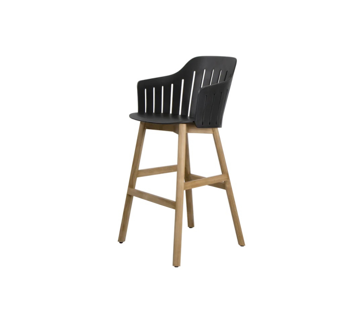 Choice barstol - black/teak