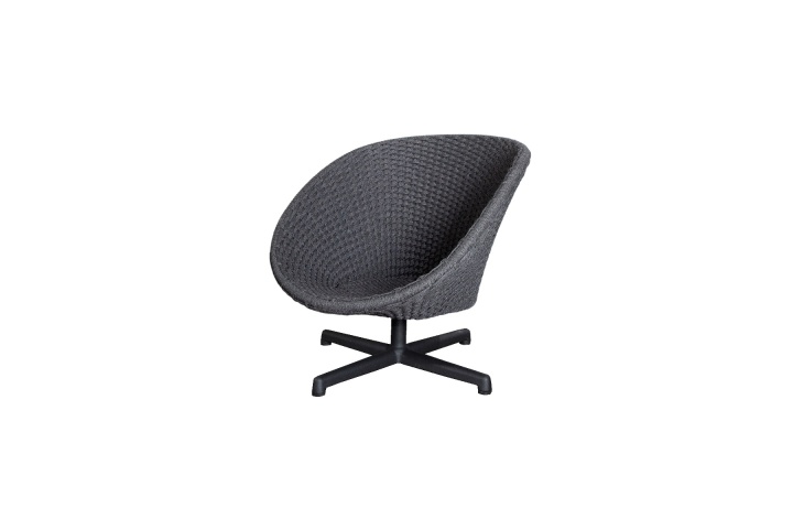 Peacock svängfåtölj - dark grey/lava grey