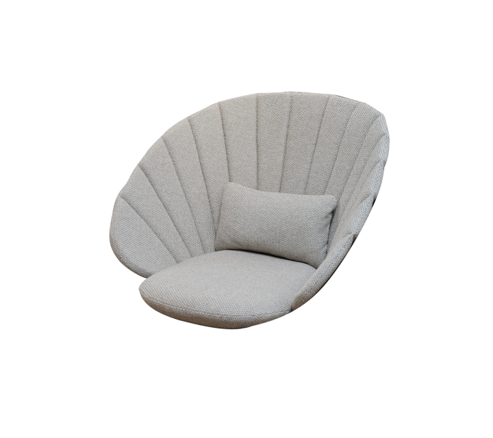 Peacock loungefåtölj dynsätt - light brown