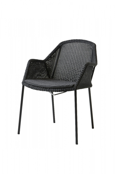 Breeze Stol Stapelbar - Black