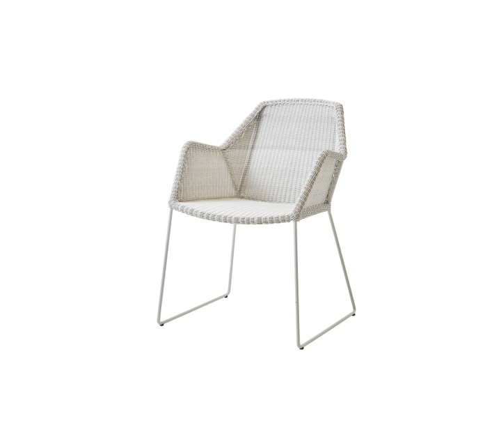 Breeze Stol - White Grey