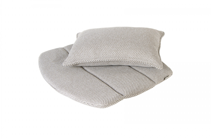 Breeze dynset loungefåtölj - light grey