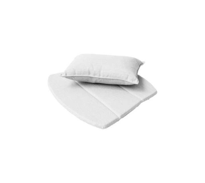 Breeze Dynset Loungefåtölj - White