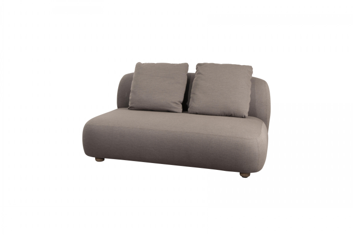 Capture 2-sits modulsoffa - taupe