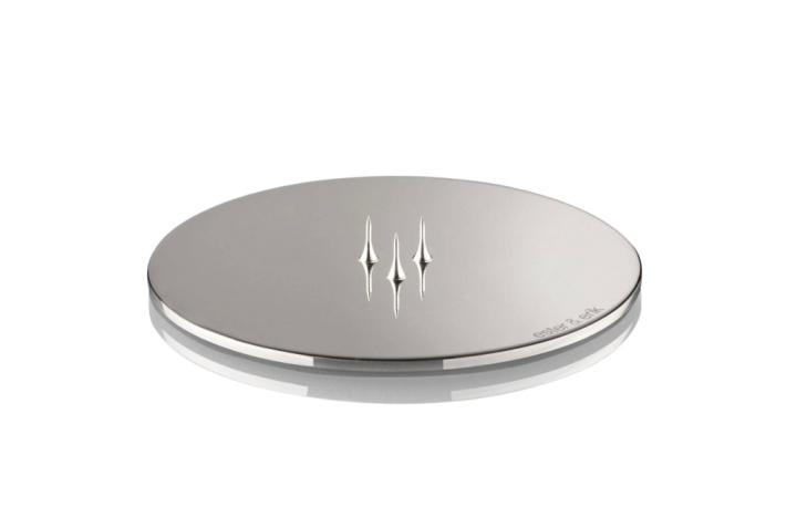 Ljusplatta 12 Cm - Shiny Silver