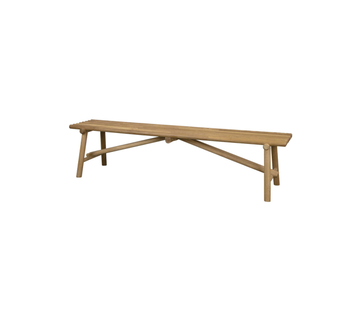 Sticks bänk 190 cm - teak