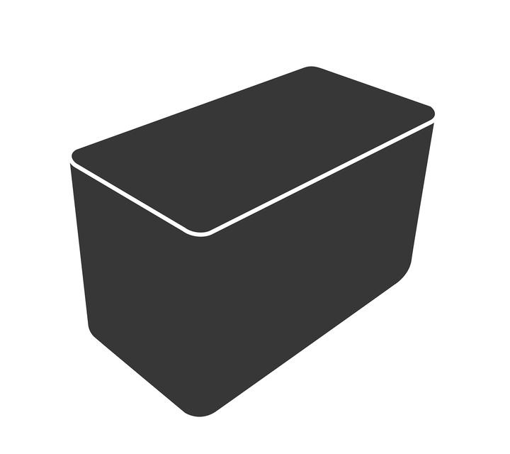 Cover: Drop Köks Enkel Modul U/teak Vägg - Black