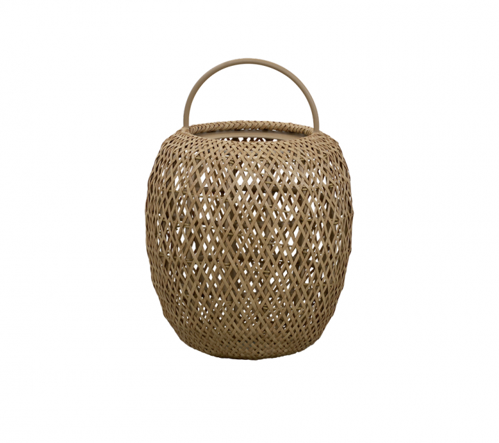 Illusion Glow lampa t/upphängning - natural/teak