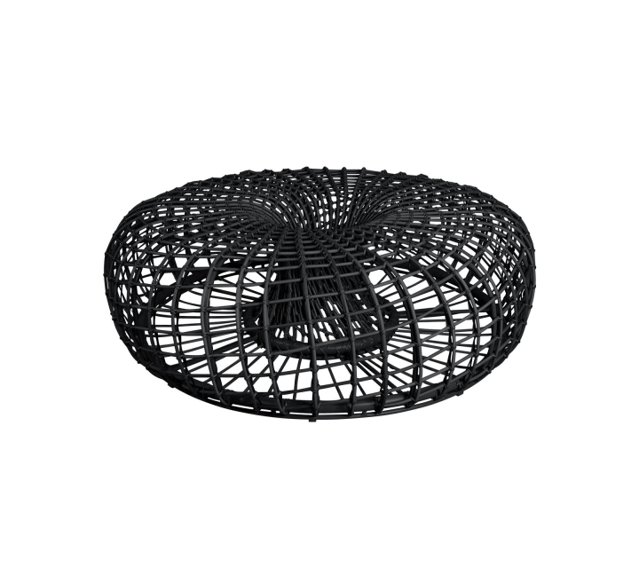 Nest soffbord/fotpall stor - lava grey