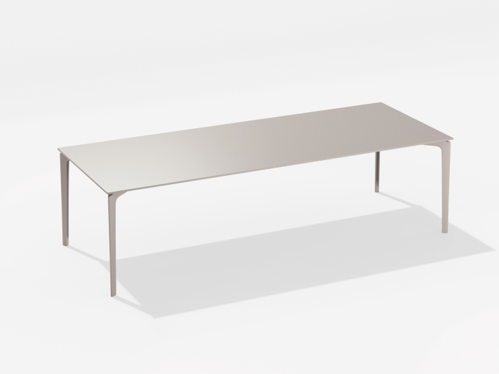 AllSize bord 260x100 cm - powder grey
