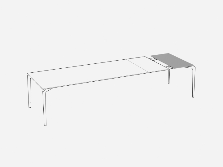 AllSize extension 50x100 - white
