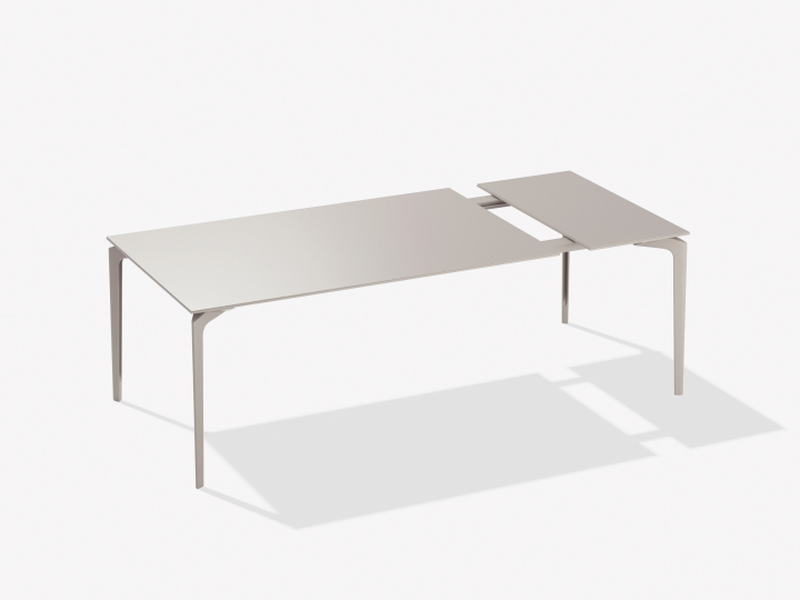 AllSize bord förlängingsbart 160-210x100 cm - powder grey