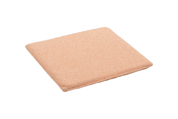 Frisk sittdyna 37x37 cm - teddy orange
