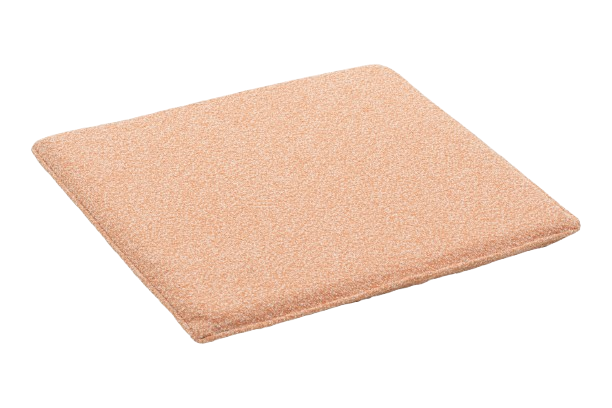 Frisk sittdyna 43x41 cm - teddy orange