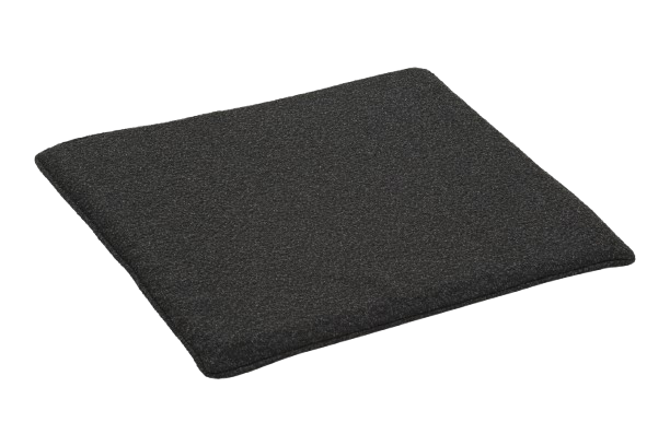 Frisk sittdyna 43x41 cm - teddy black
