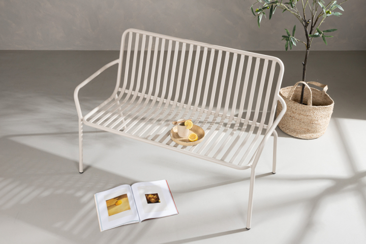 Cappuccino bänk/soffa - beige