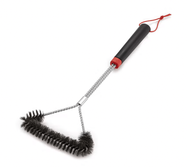 Tresidig grillborste 46 cm