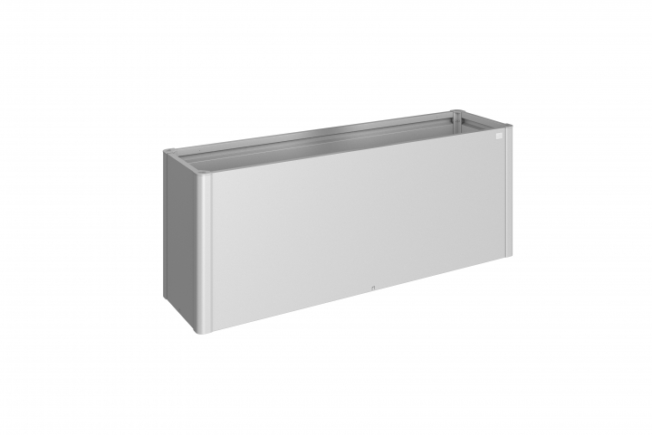 Planteringslåda 2x0,5 - Metallic Silver