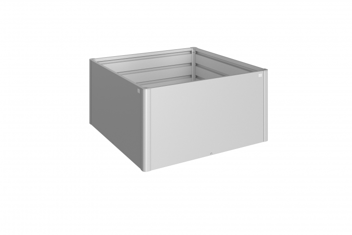 Planteringslåda 1,5x1,5 - Metallic Silver
