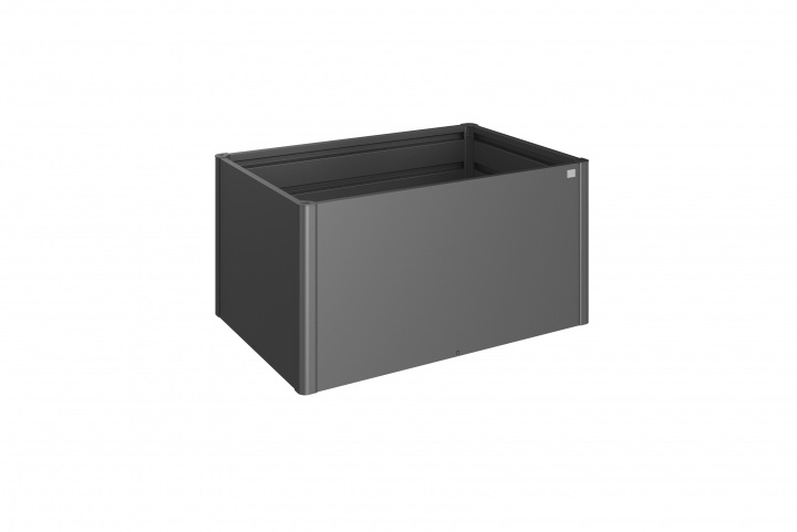 Planteringslåda 1,5x1 - Metallic Mörkgrå