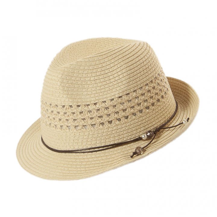 Trilby hatt dam, M - natur