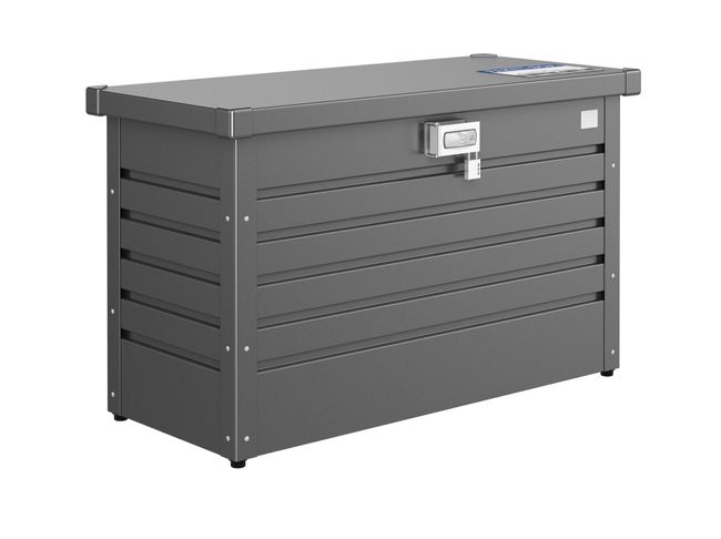 Paketlåda storlek 100 - metallic mörkgrå
