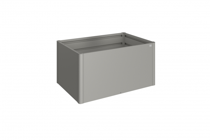 Planteringslåda 1,5x1 - Metallic Kvarts - Grå