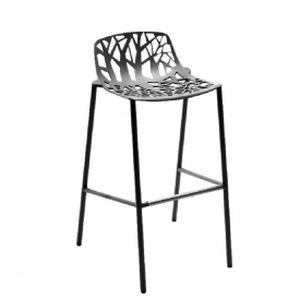 Forest Barstol Låg Sh 65 Cm Låg Rygg - Svart
