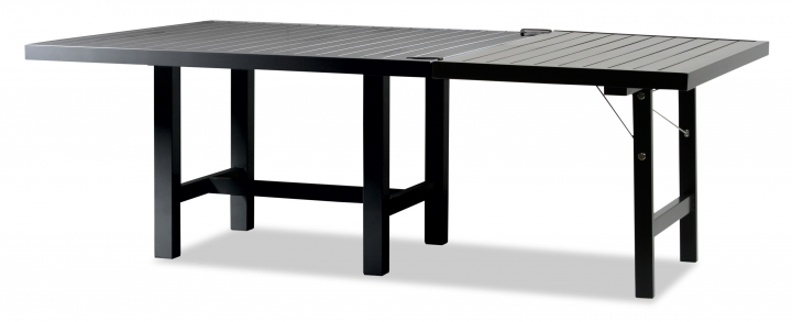 Tillsatsskiva Till Aluminium Bord 122 - Svart