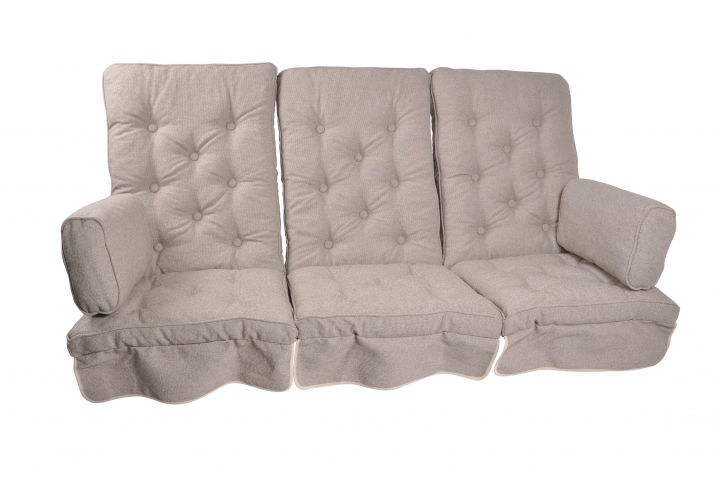 Hammockset River, hög rygg - beige rustic