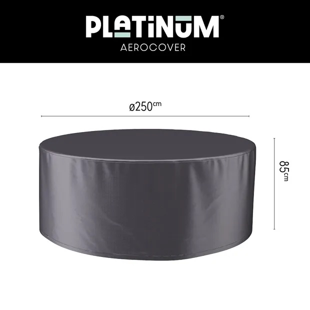 Möbelskydd Ø 250 Cm - Antracit