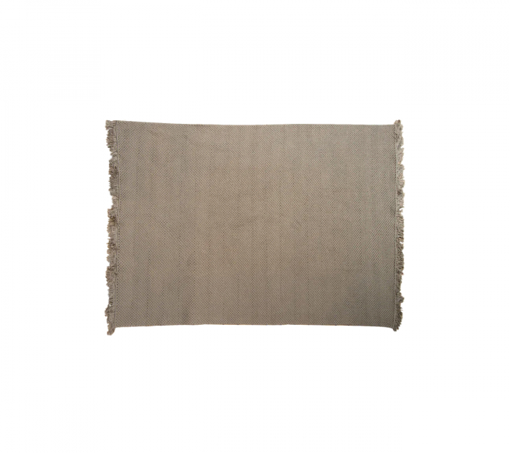 Knit matta 240x170 cm - dark sand