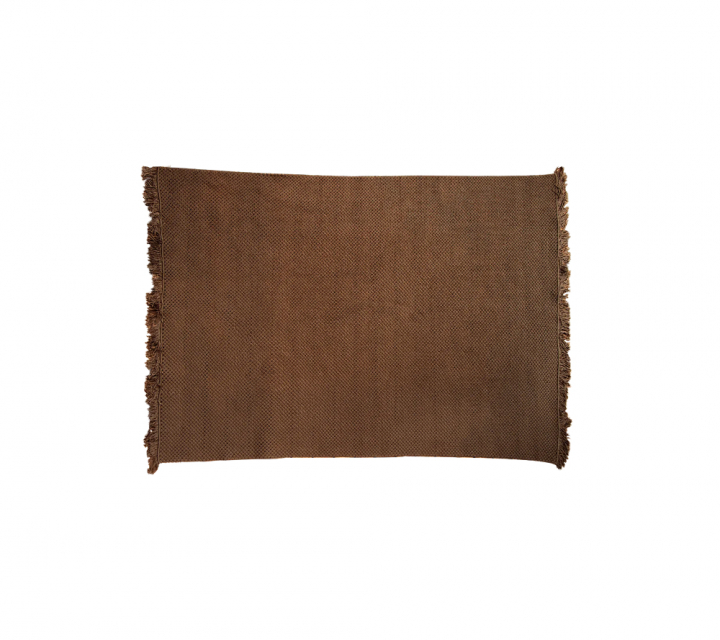 Knit matta 240x170 cm - umber brown