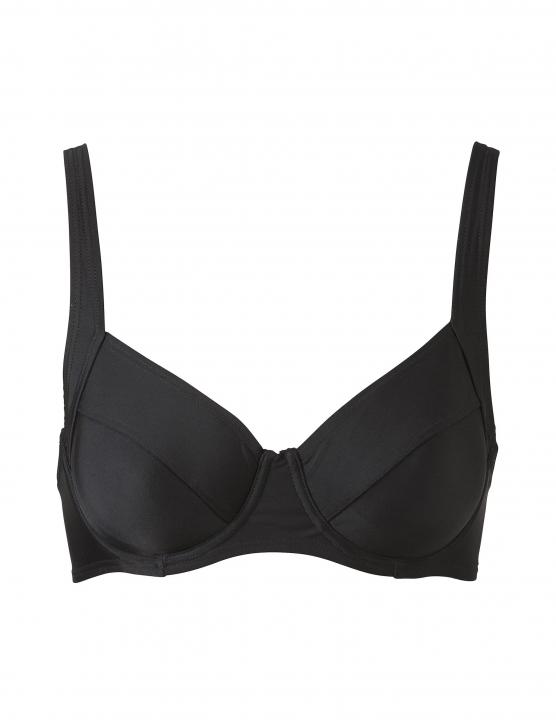 Mix Bikini - BH Med Bygel, 40C - Svart
