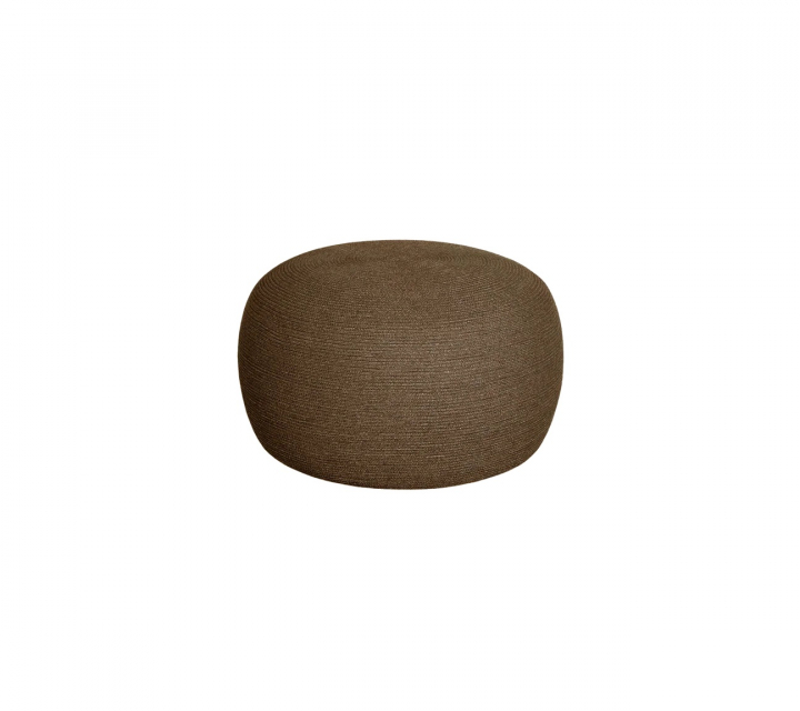 Circle fotpall stor - umber brown