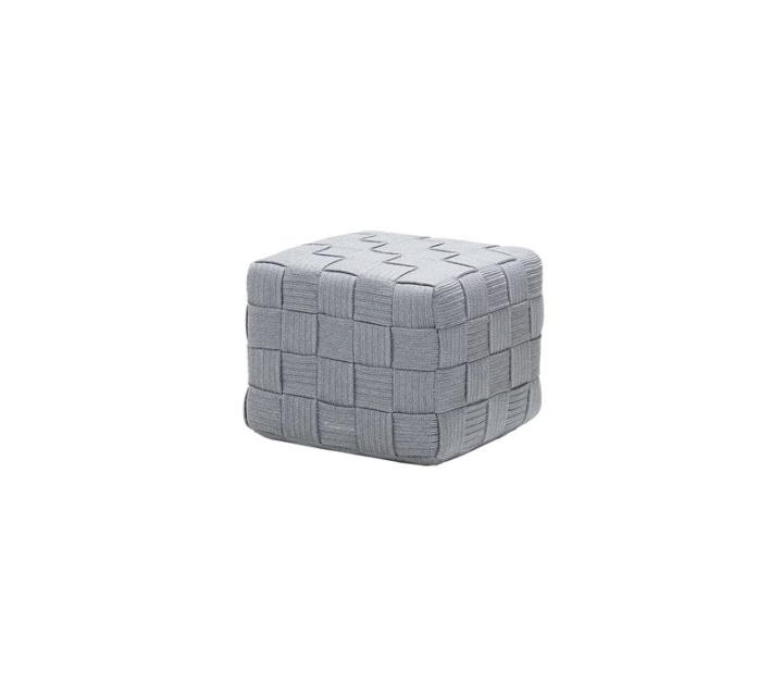 Cube fotpall - light grey i gruppen Utemöbler / Relax / Puffar & Saccosäckar hos Sommarboden i Höllviken AB (8340ROLG)