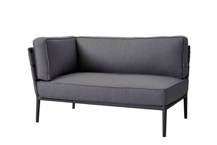 Conic 2 - Sits Soffa Höger Modul Byggbar - Grey