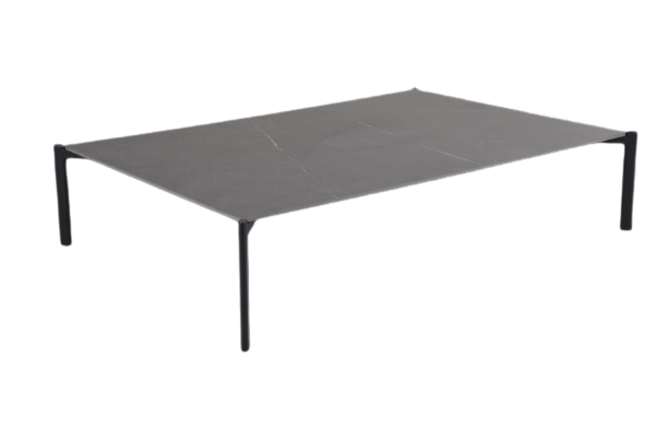 Hallavara Soffbord 162x112 H35 Cm - Svart