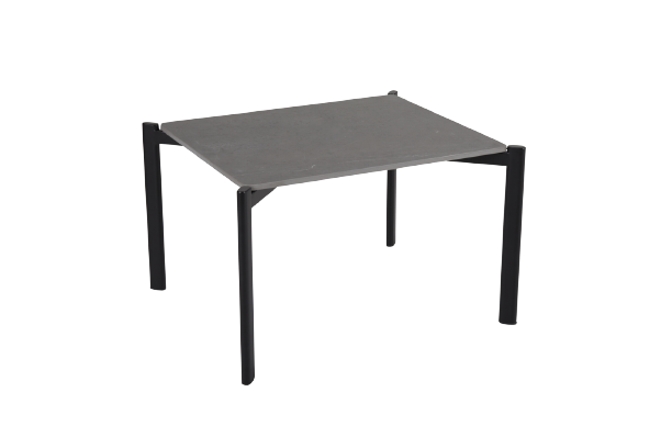 Hallavara Soffbord 56x66 H40 Cm - Svart