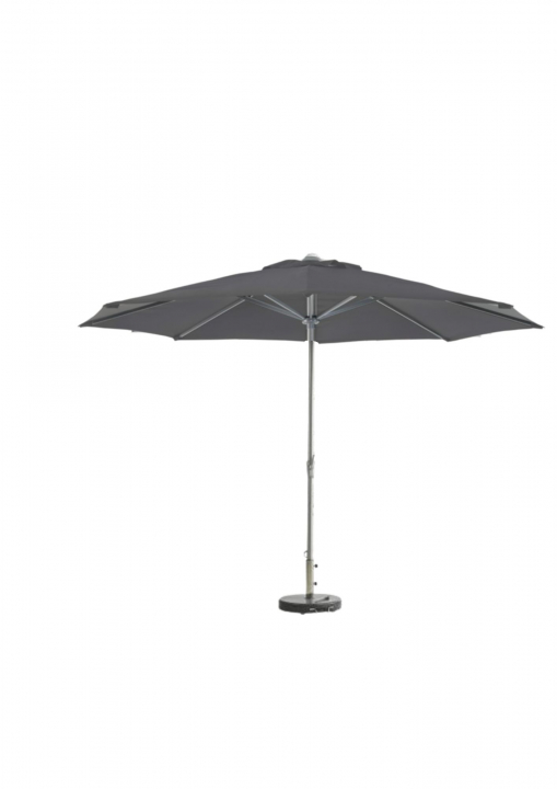 Abriola parasoll Ø 2,7 m - silver/grey