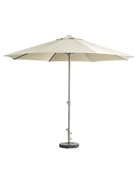 Abriola parasoll Ø 3,3 m - silver/champagne
