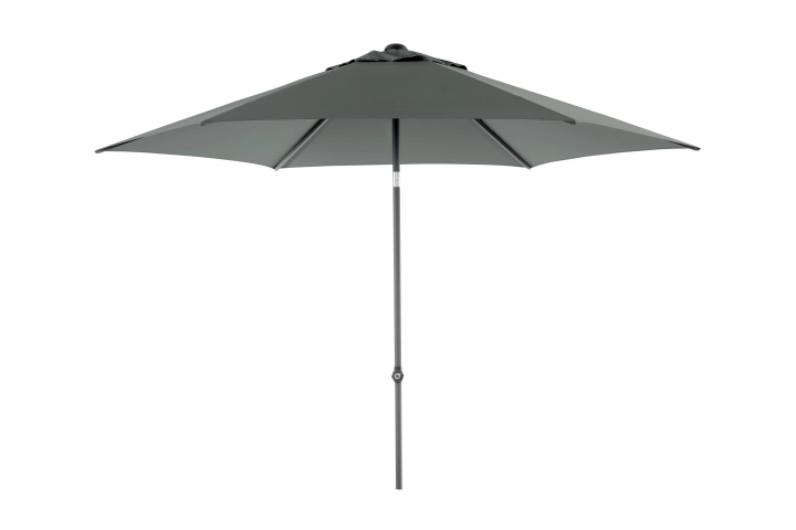 Poppi push-up parasoll Ø 3 m - antracit/grey