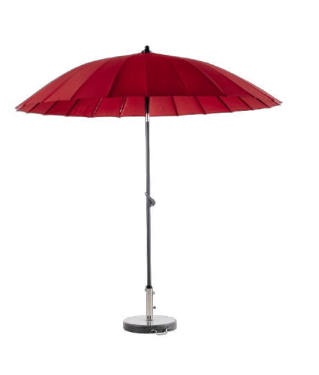 Shanghai parasoll tiltbar Ø 2,7 m - red