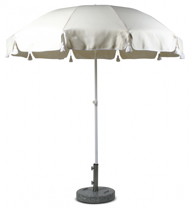 Parasoll Ø 220 cm - natur