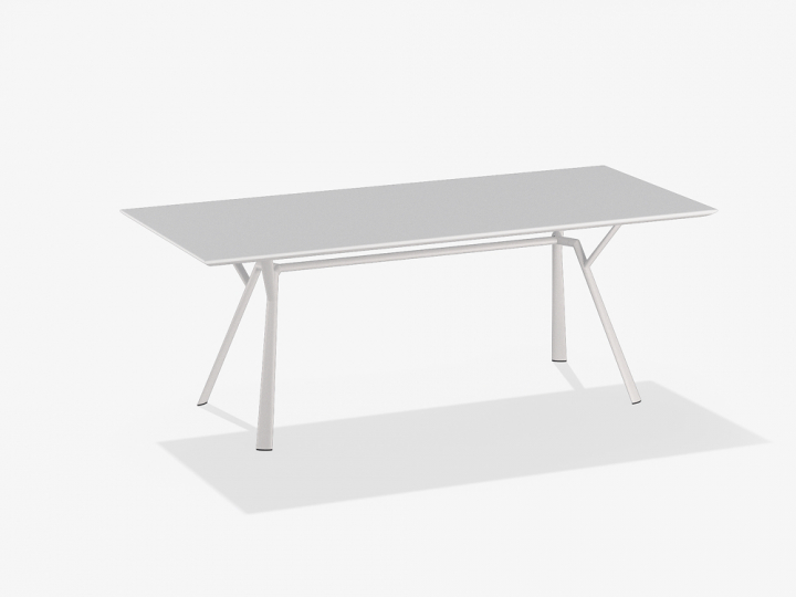 Radice Quadra bord 200x90 cm - white