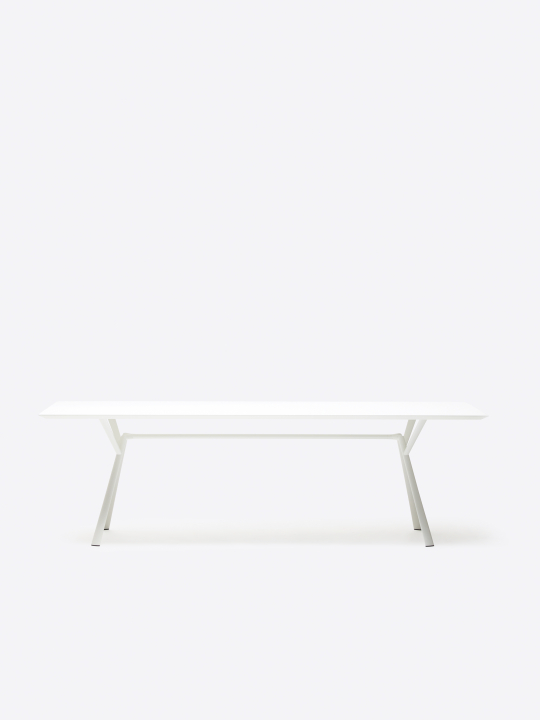 Radice Quadra bord 240x100 cm - white