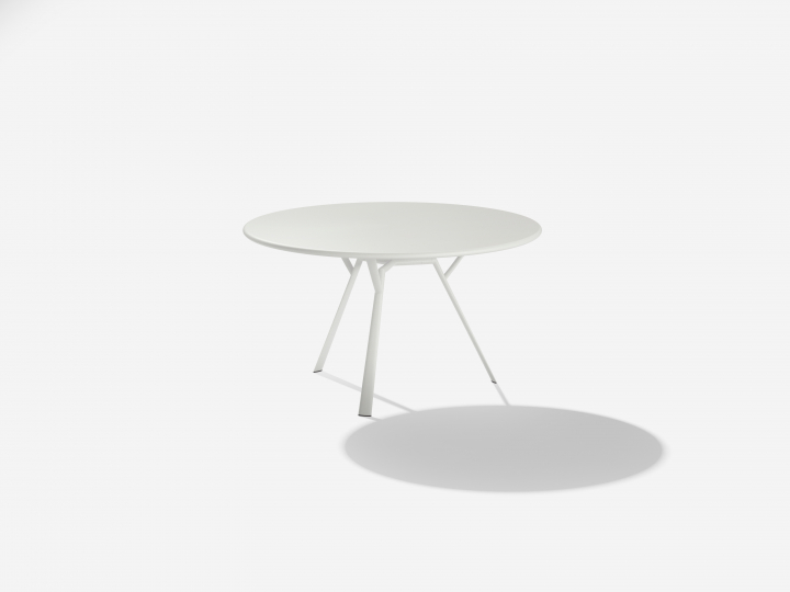 Radice Quadra bord Ø 130 cm - white