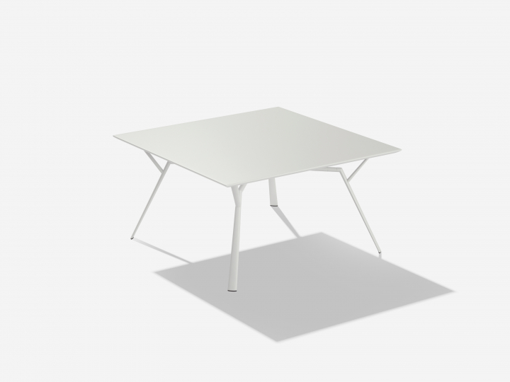 Radice Quadra bord 140x140 cm - white