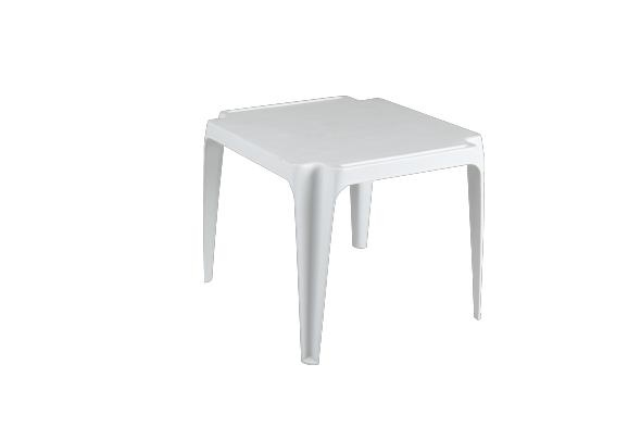 Olle barnbord 50x55 cm stapelbart - vitt i gruppen Utemöbler / Material / Plastmöbler hos Sommarboden i Höllviken AB (9403)