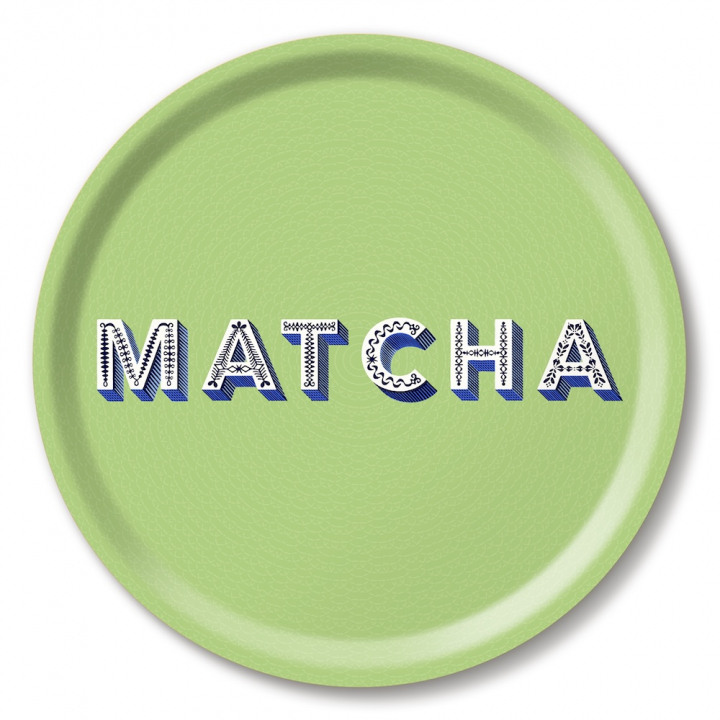 Matcha bricka Ø 31 cm - matcha